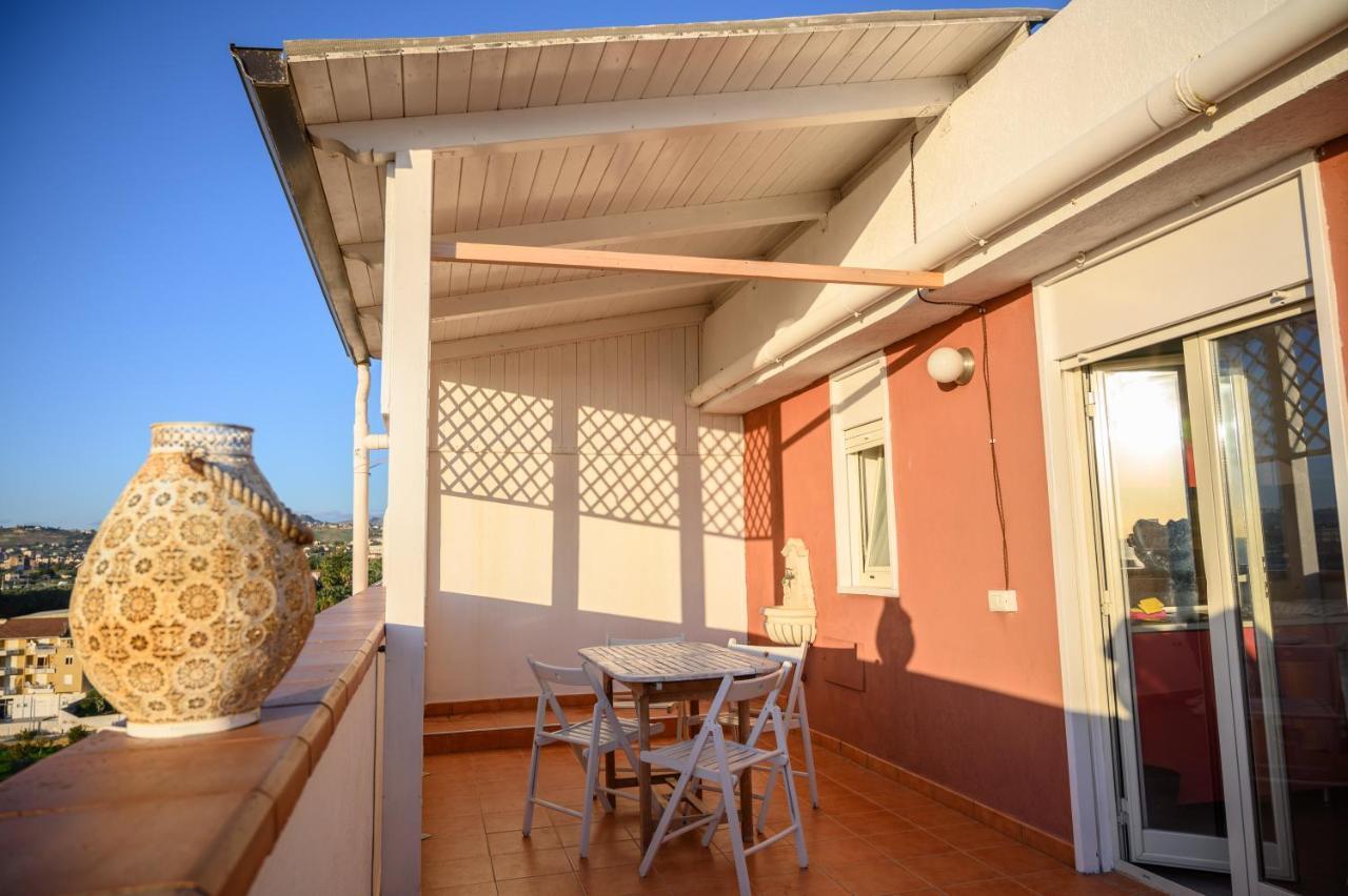 Attico Panoramico Agrigento Leilighet Eksteriør bilde